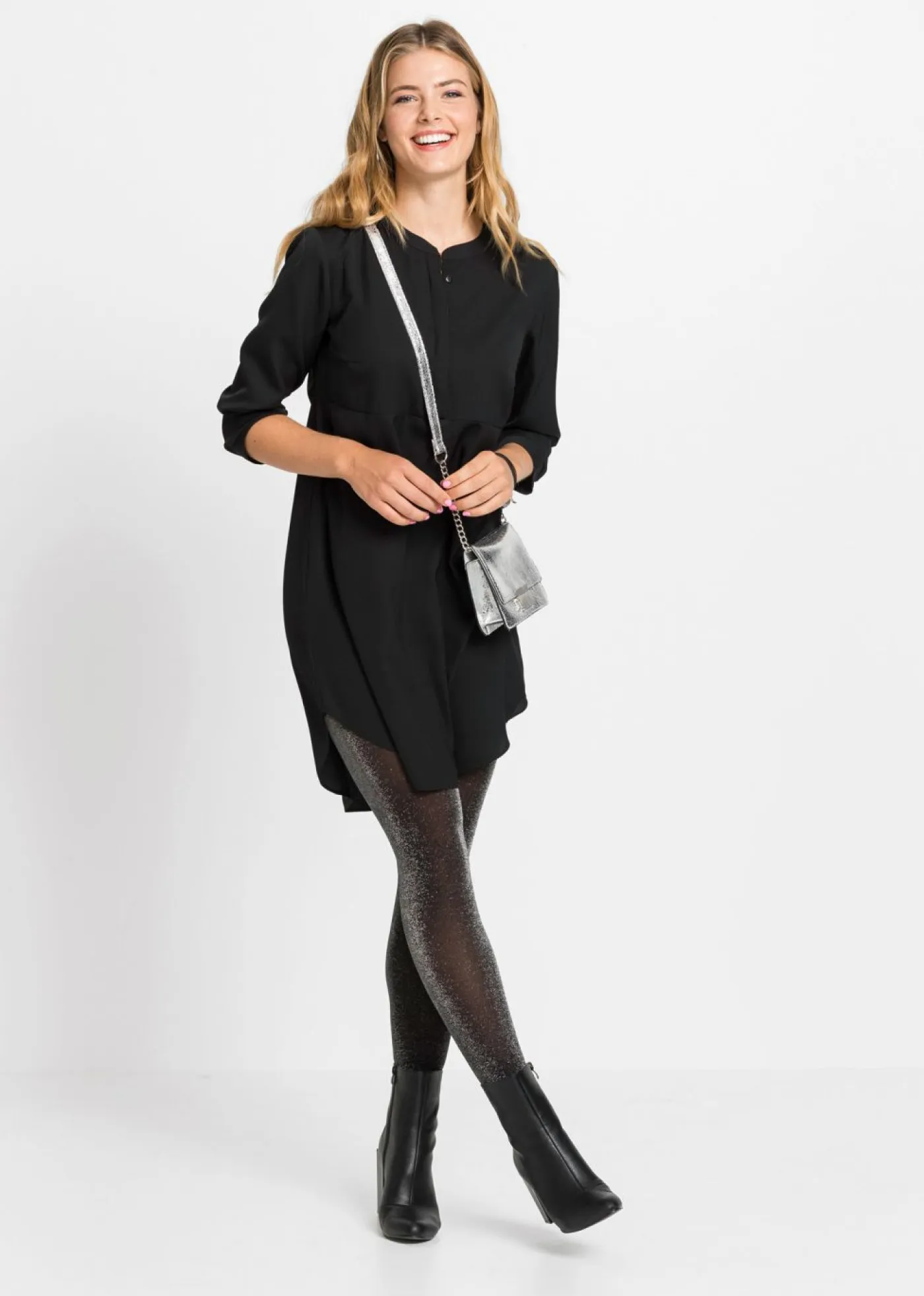 Discount Vestido camisero con botonera corta Mujer Esenciales|Vestidos