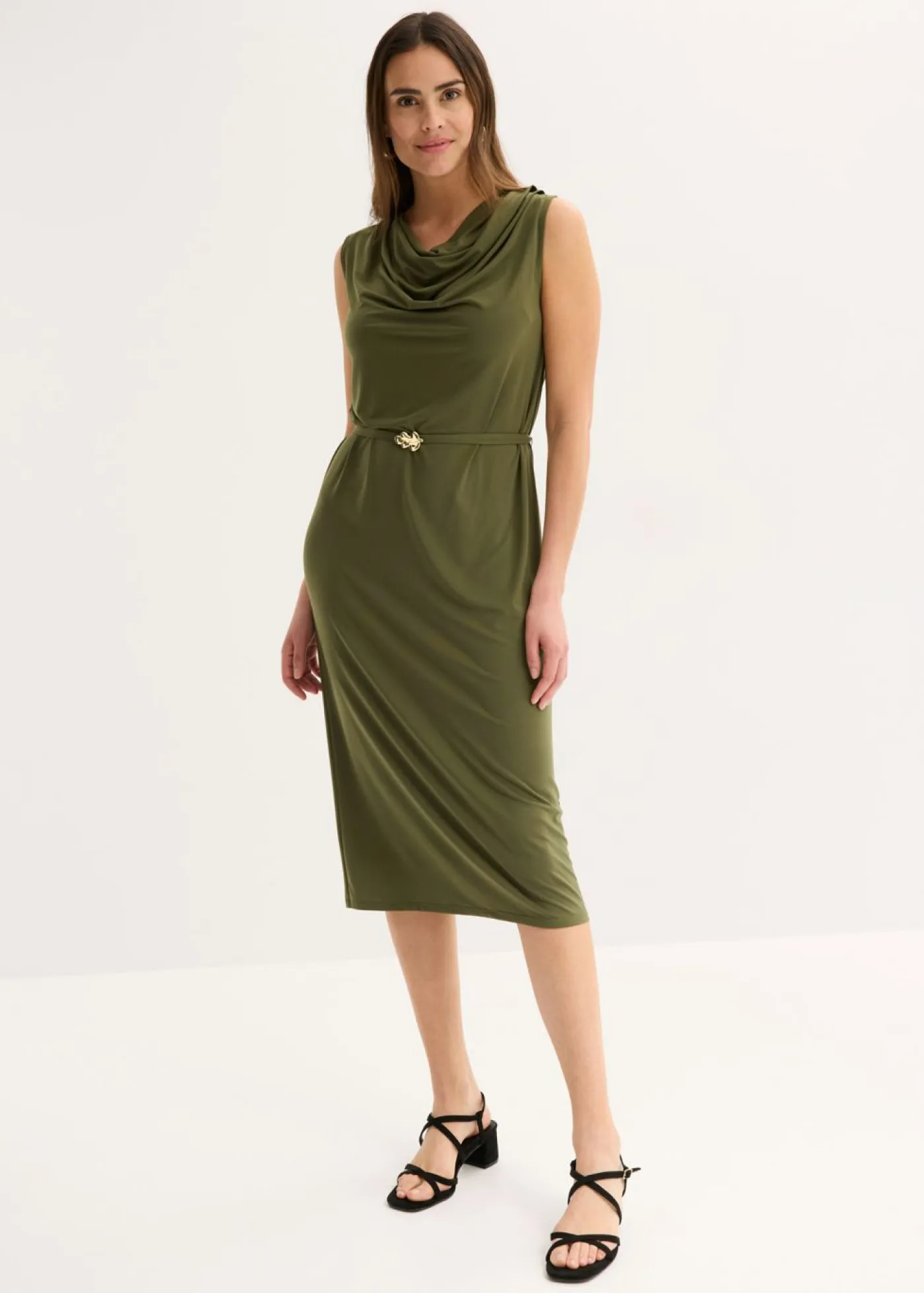 Sale Vestido camisero con cinturón (conjunto de 2 piezas) Mujer Vestidos