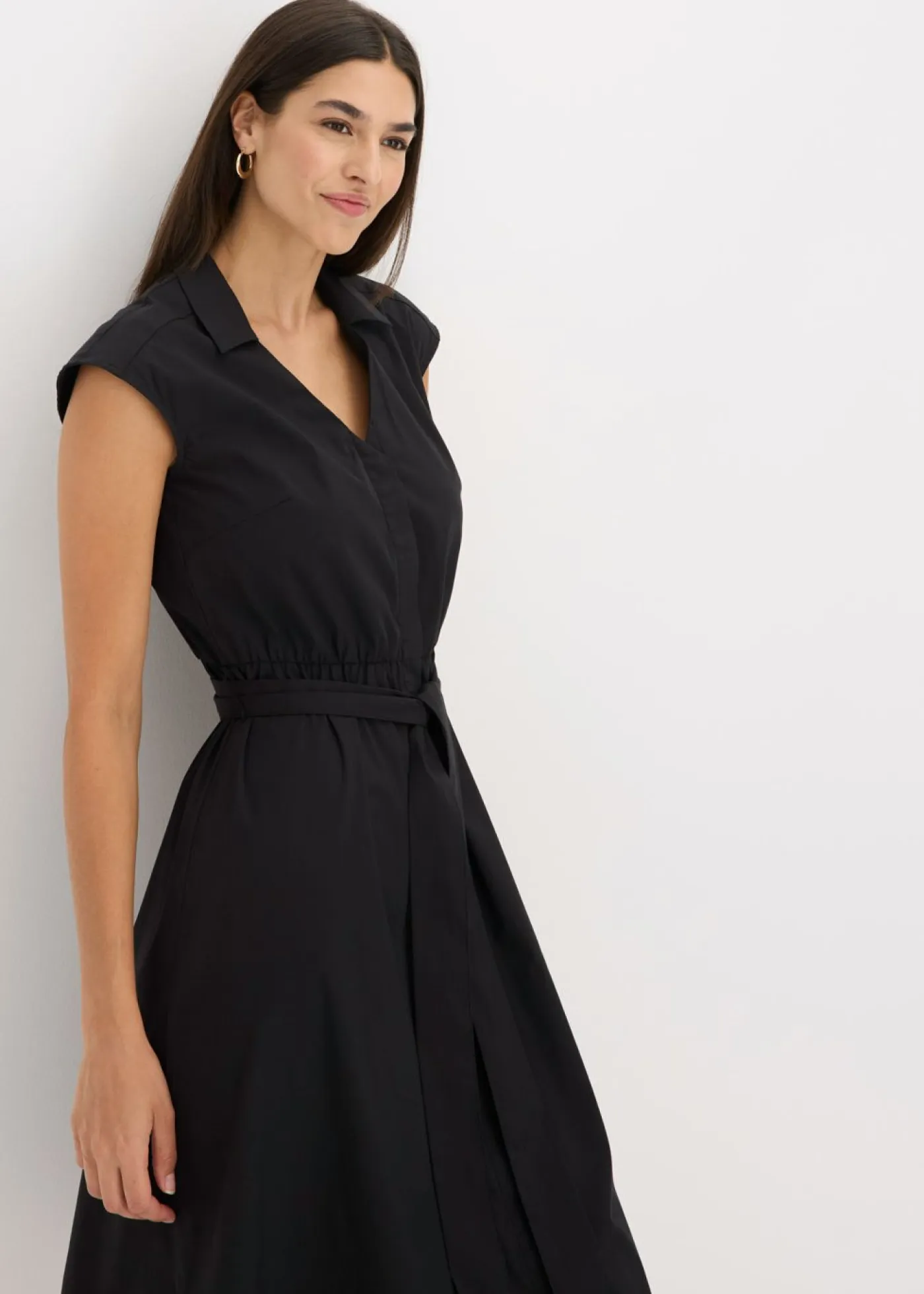 Best Vestido camisero con cinturón Mujer Vestidos