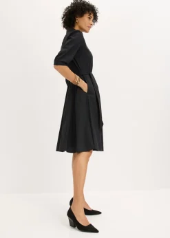 Discount Vestido camisero con encaje y cordón Mujer Tallas Pequeñas|Vestidos