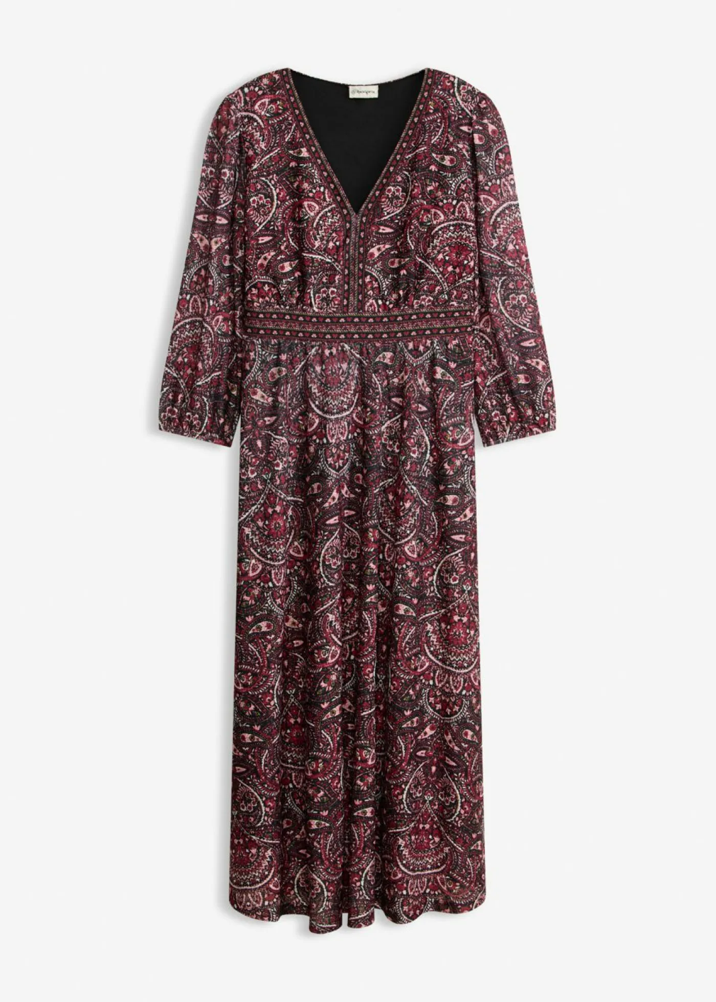 Vestido camisero con escote en V Mujer Vestidos