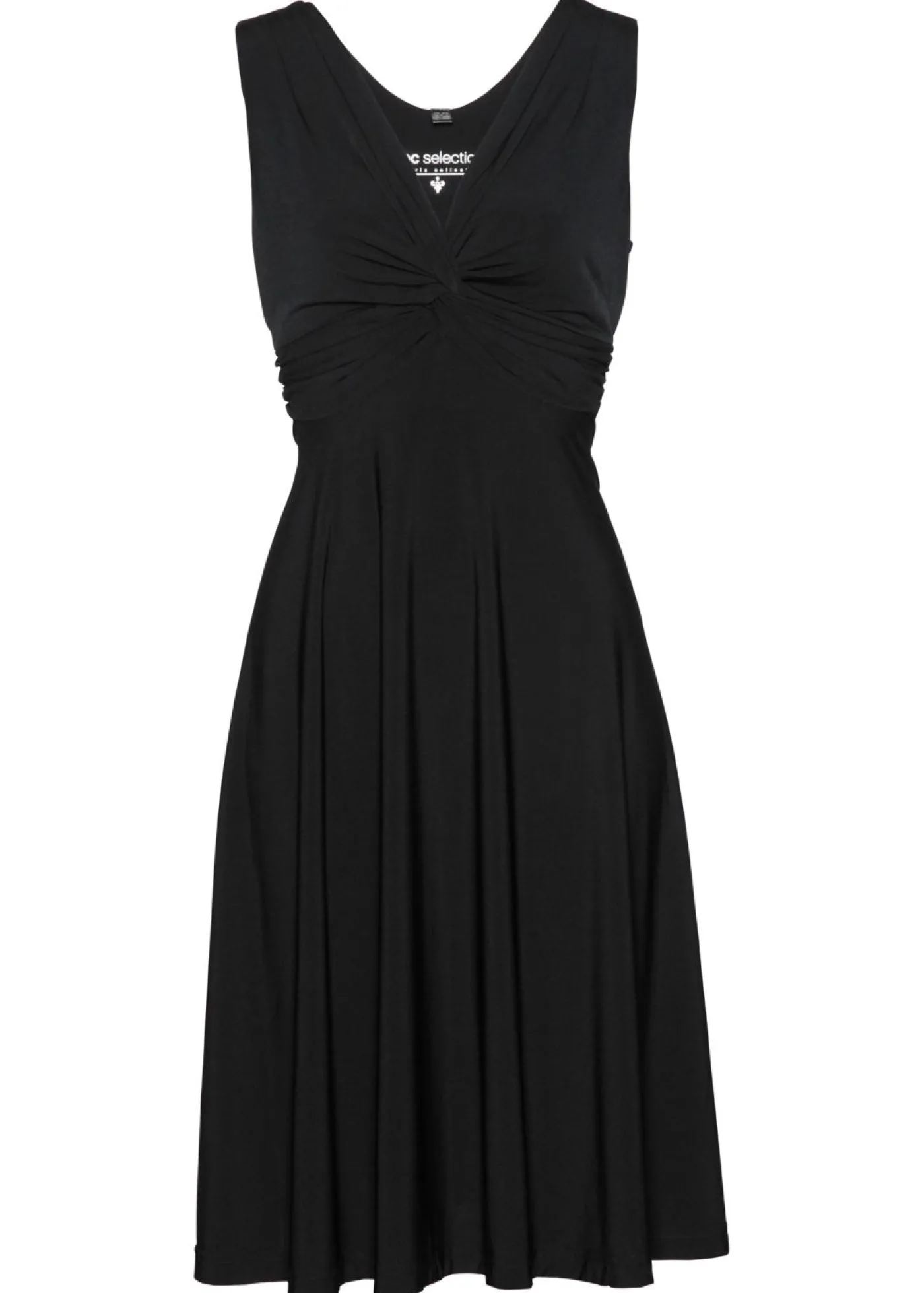 Vestido camisero con escote en V Mujer Vestidos