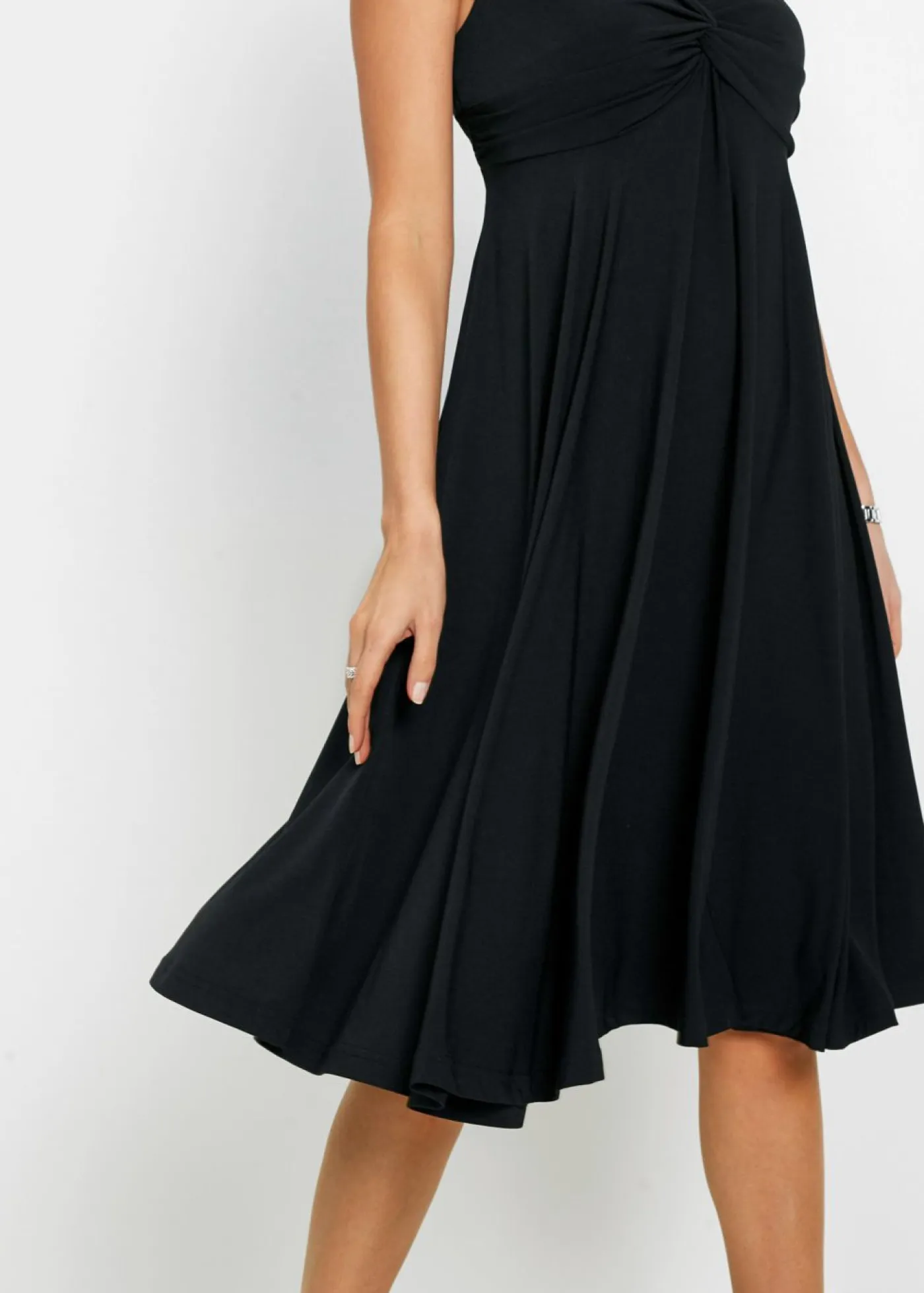 Vestido camisero con escote en V Mujer Vestidos