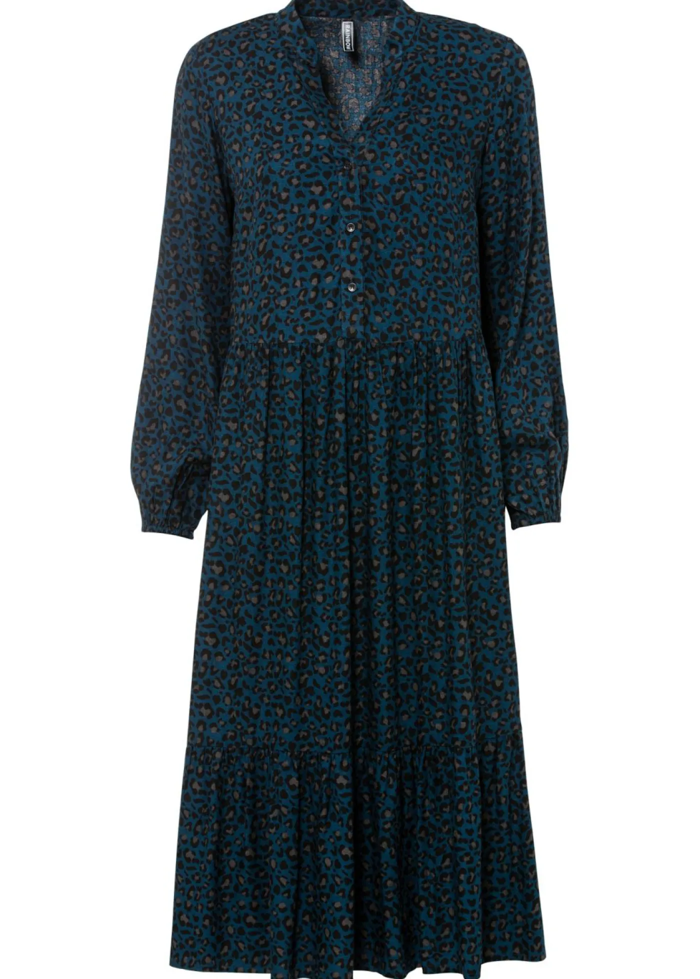 Clearance Vestido camisero con estampado de leopardo Mujer Vestidos