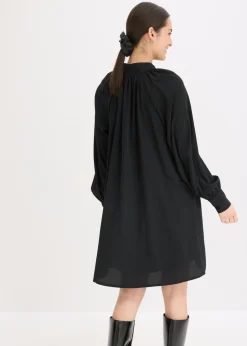 Best Vestido camisero con lazo en el cuello Mujer Vestidos