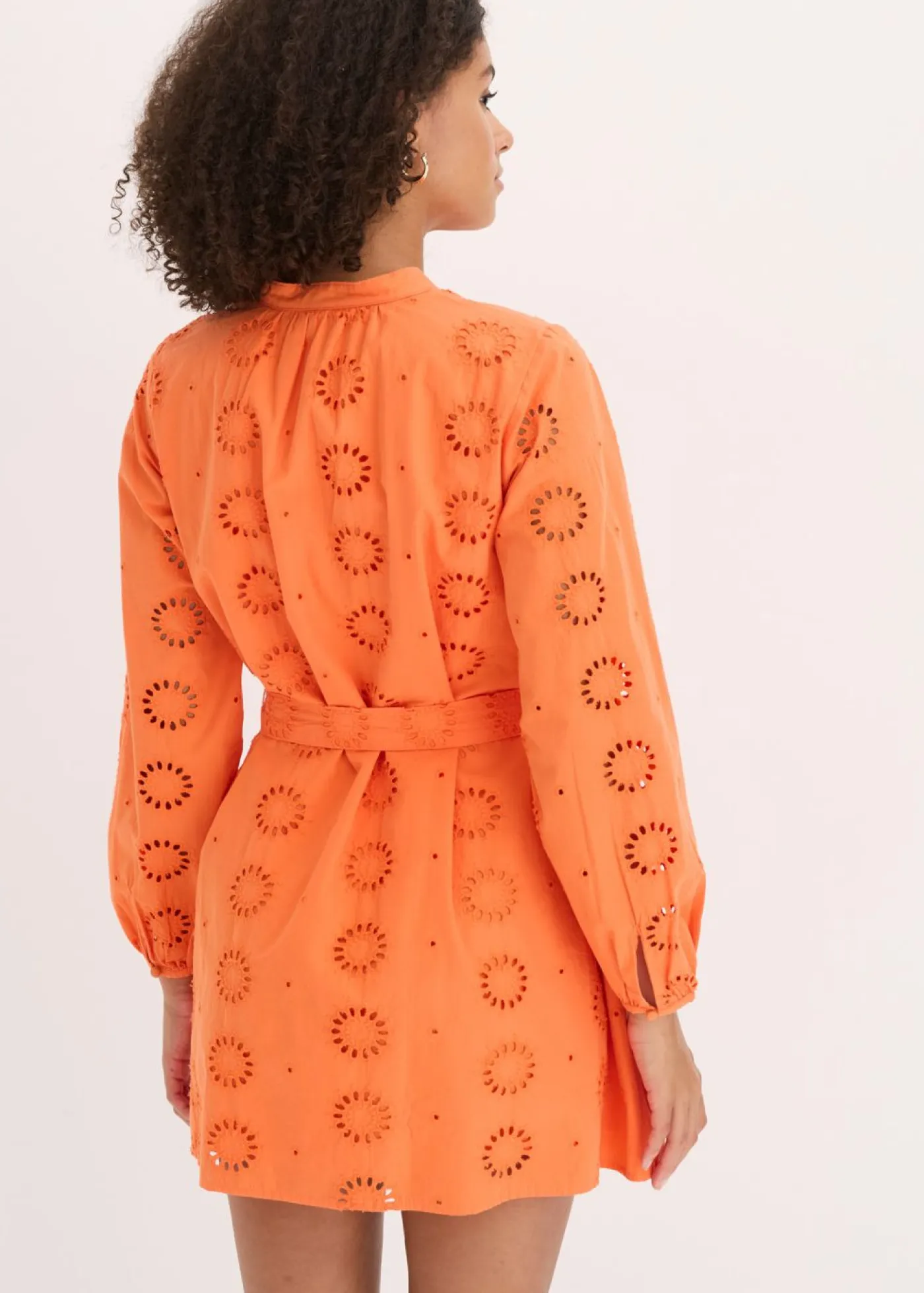 Clearance Vestido camisero de algodón orgánico puro Mujer Vestidos