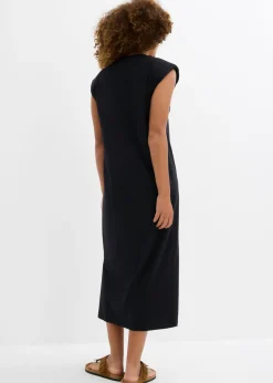 Sale Vestido camisero de algodón orgánico puro Mujer Básicos|Vestidos