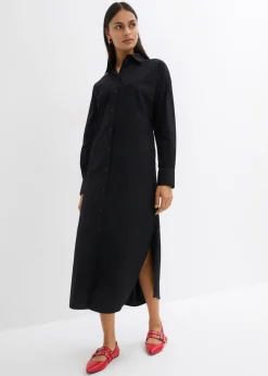 Clearance Vestido camisero de algodón puro Mujer Esenciales|Vestidos