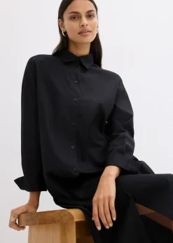 Clearance Vestido camisero de algodón puro Mujer Esenciales|Vestidos