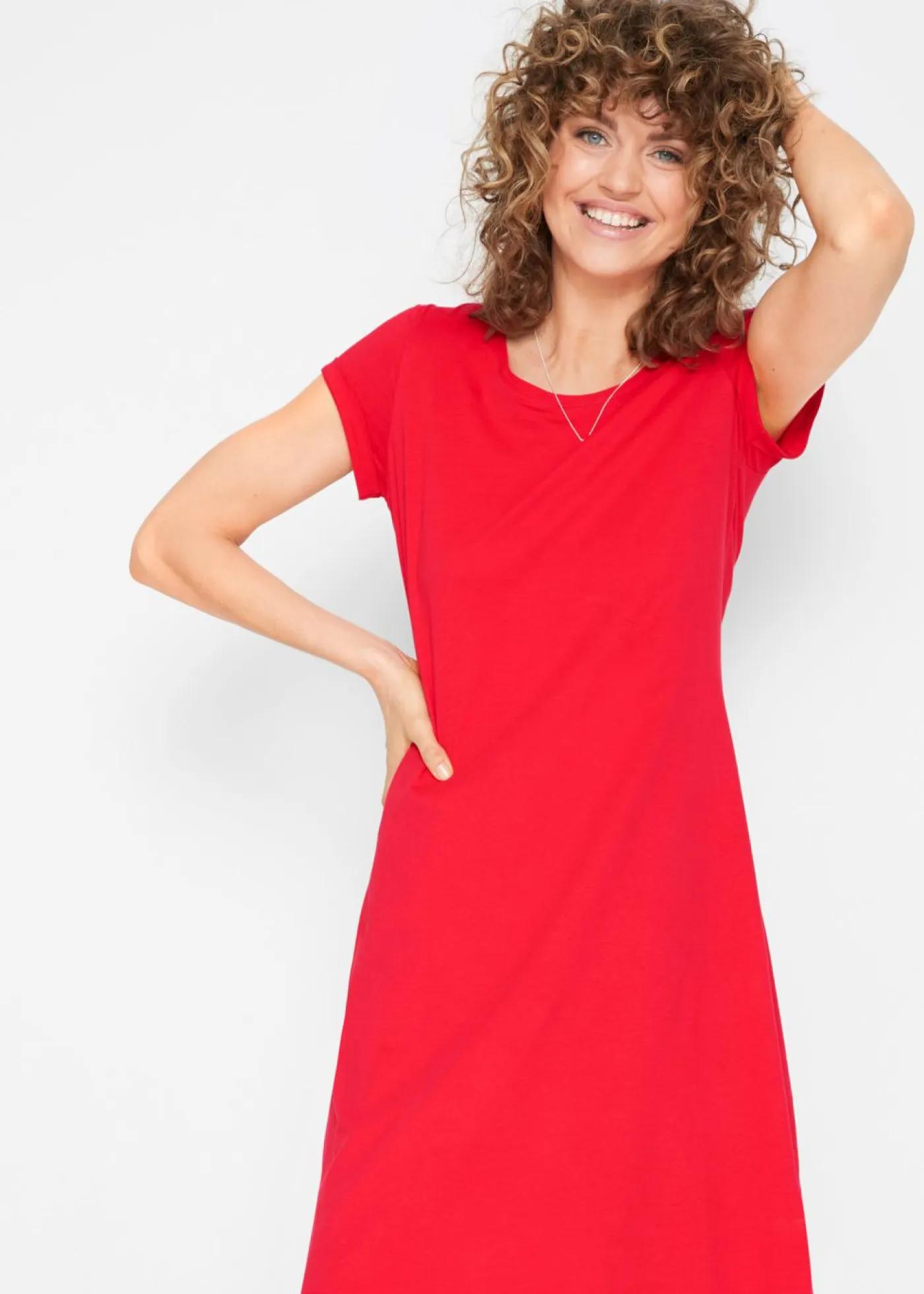 Discount Vestido camisero de algodón orgánico puro Mujer Básicos|Vestidos