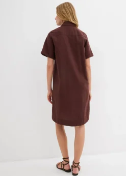 Online Vestido camisero de algodón puro Mujer Vestidos