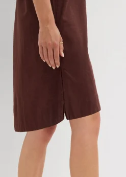 Online Vestido camisero de algodón puro Mujer Vestidos