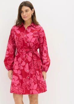 Best Vestido camisero de algodón puro Mujer Vestidos|Novedades