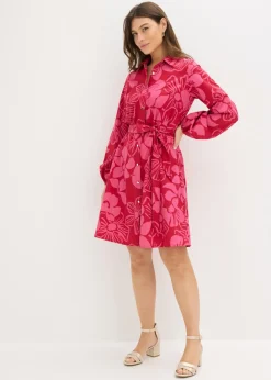 Best Vestido camisero de algodón puro Mujer Vestidos|Novedades
