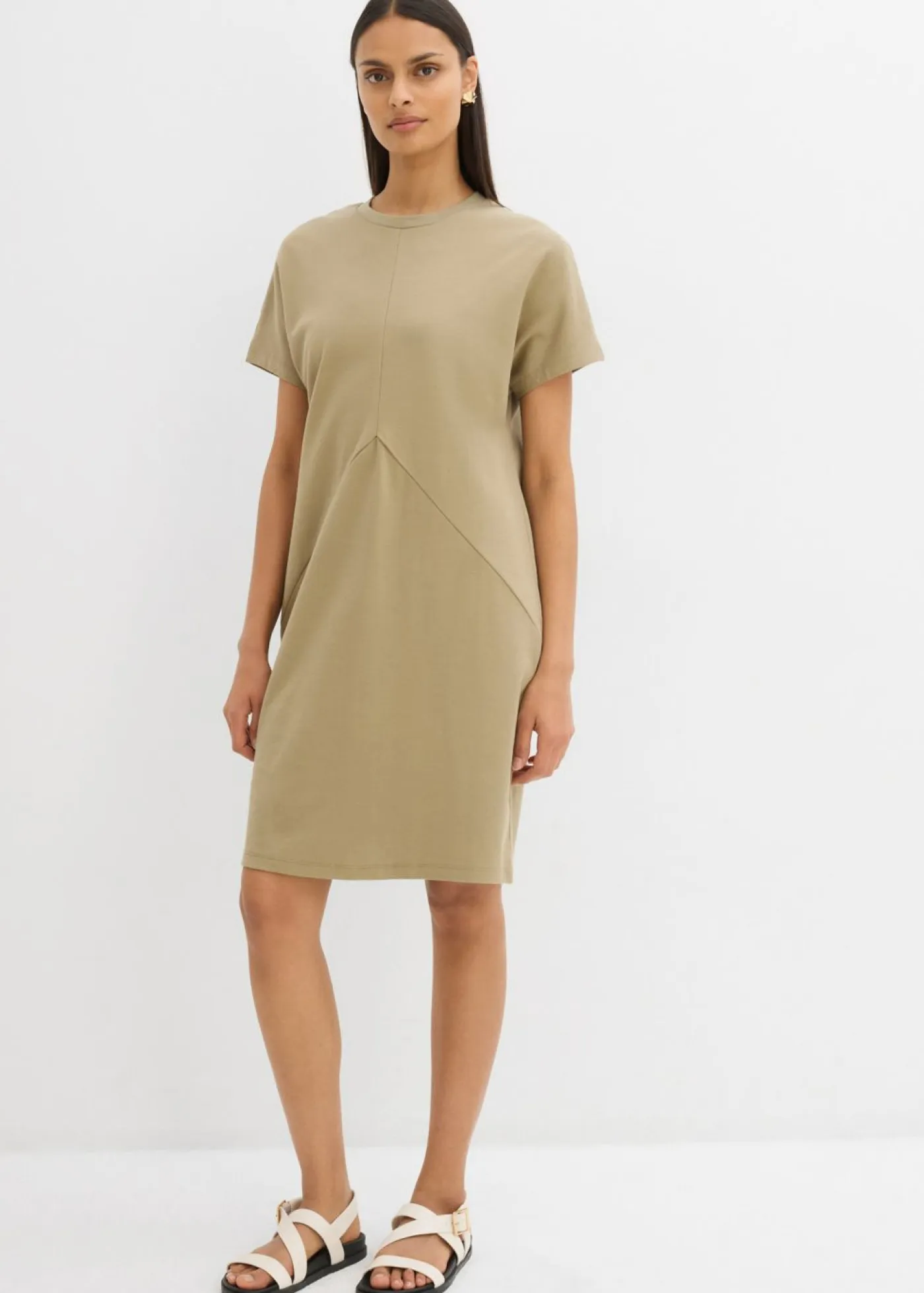 Hot Vestido camisero de algodón orgánico puro Mujer Esenciales|Vestidos