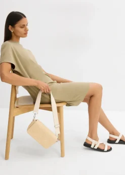 Hot Vestido camisero de algodón orgánico puro Mujer Esenciales|Vestidos