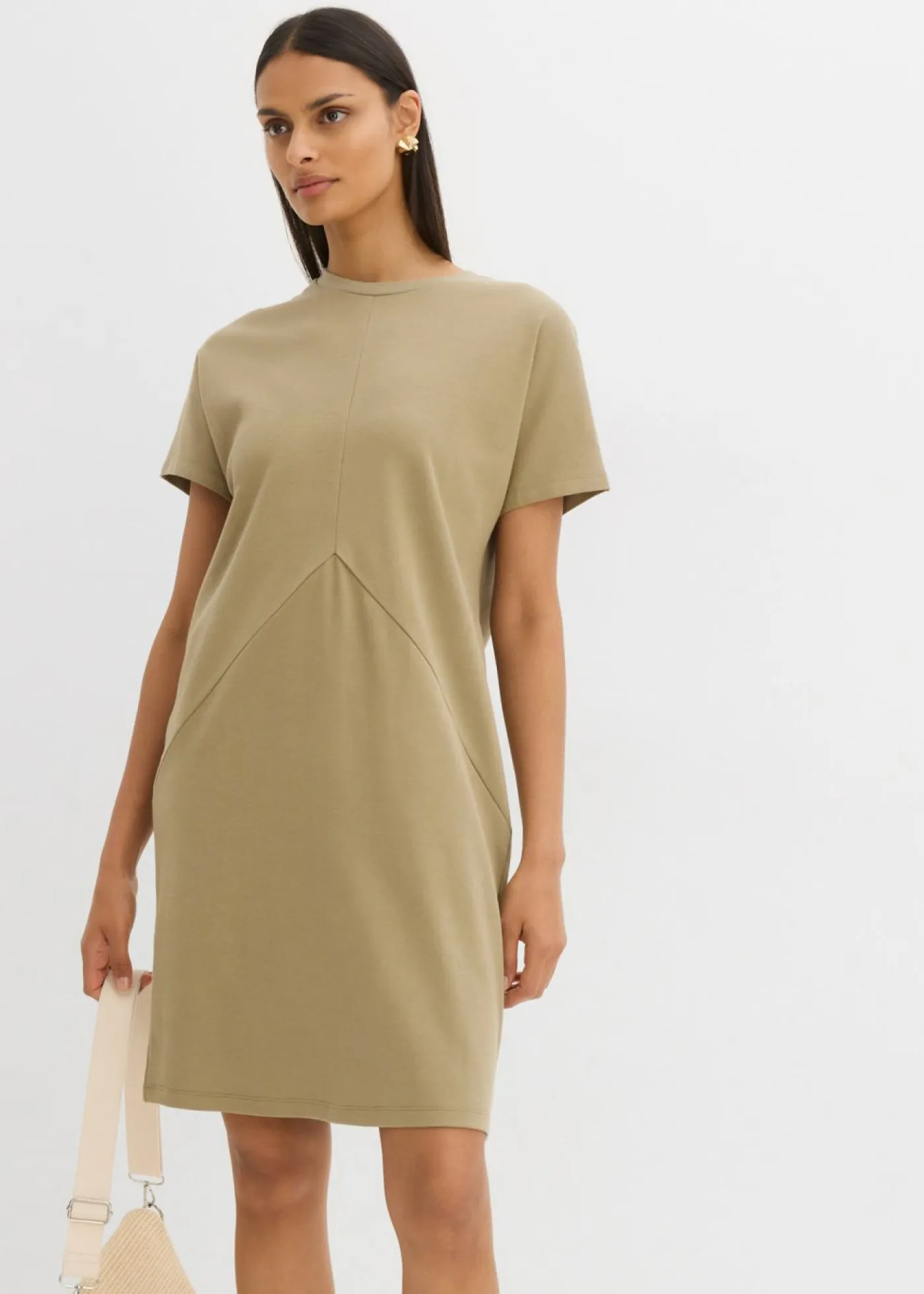 Hot Vestido camisero de algodón orgánico puro Mujer Esenciales|Vestidos