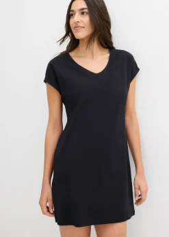 Vestido camisero de algodón orgánico puro (2 unidades) Mujer Básicos|Vestidos