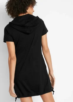 Hot Vestido camisero de algodón, manga corta Mujer Ropa De Playa|Vestidos