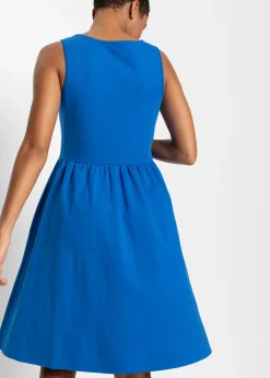 Sale Vestido camisero de algodón puro con bolsillos Mujer Vestidos