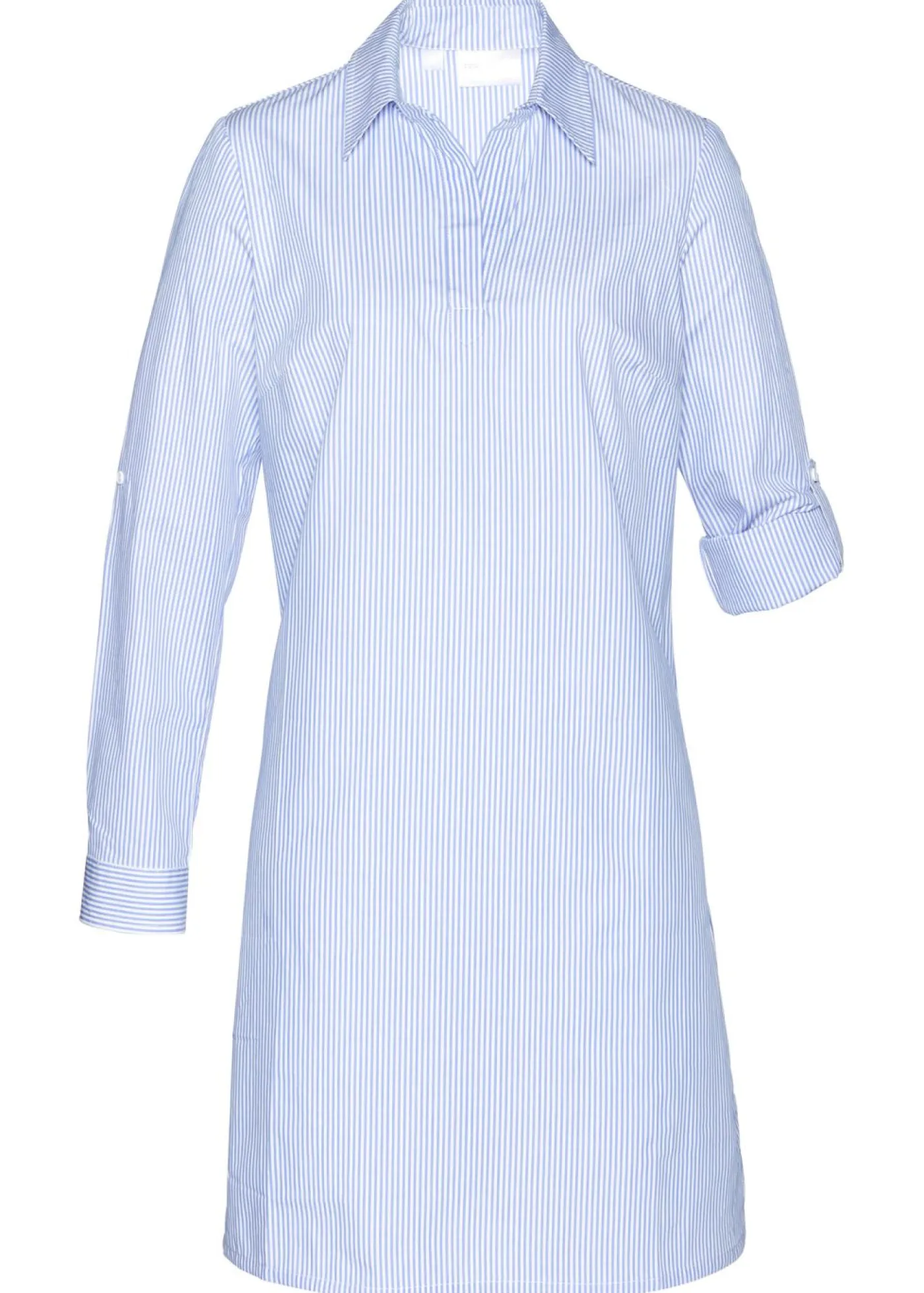 Clearance Vestido camisero de algodón puro Mujer Vestidos