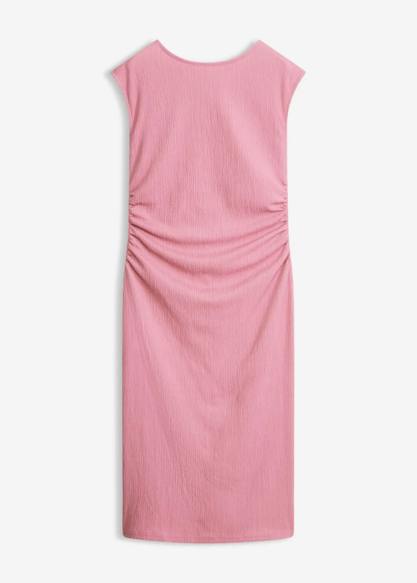 Sale Vestido camisero de crepé estructurado Mujer Vestidos|Novedades