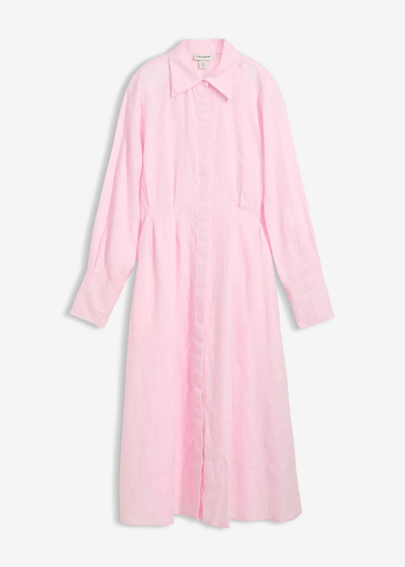 Hot Vestido camisero de lino puro Mujer Premium|Vestidos