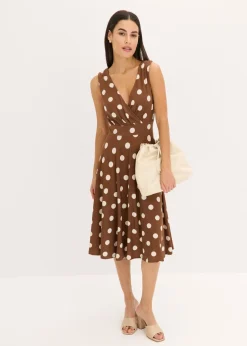 Outlet Vestido camisero de lunares Mujer Vestidos|Tallas Pequeñas