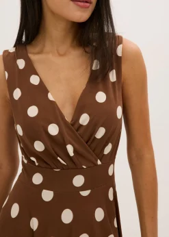 Outlet Vestido camisero de lunares Mujer Vestidos|Tallas Pequeñas