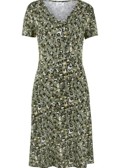 Best Vestido camisero de mezcla de viscosa fluida Mujer Vestidos