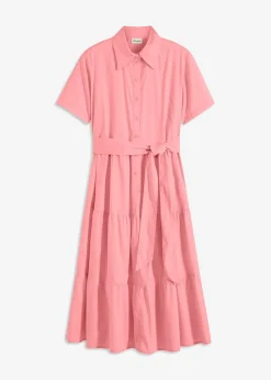 Hot Vestido camisero de mezcla de algodón elástico Mujer Vestidos