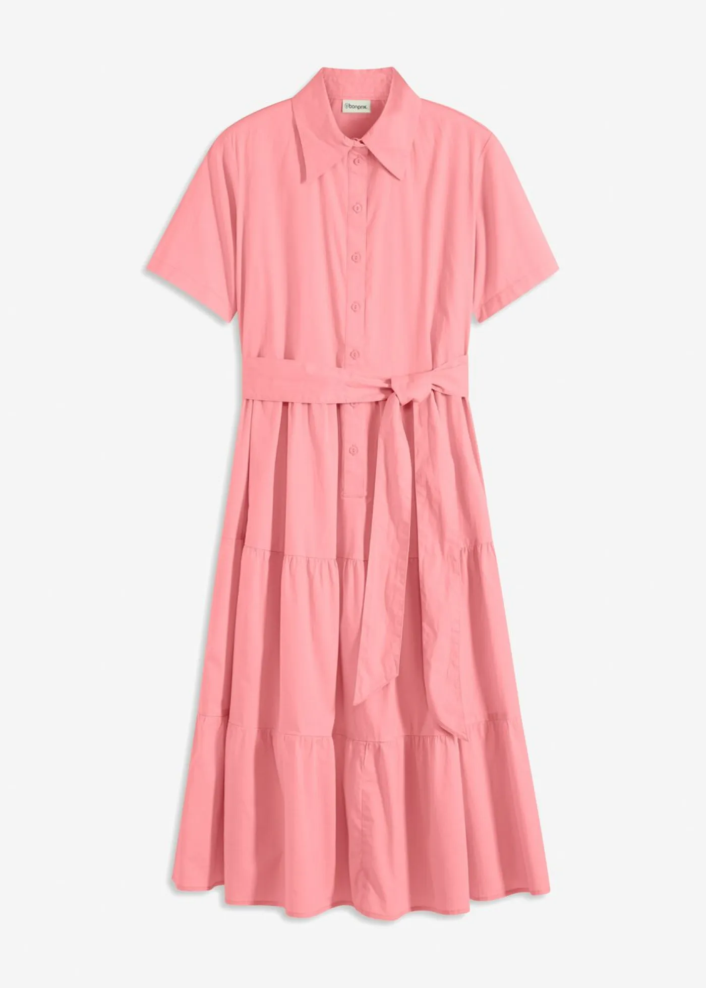 Hot Vestido camisero de mezcla de algodón elástico Mujer Vestidos