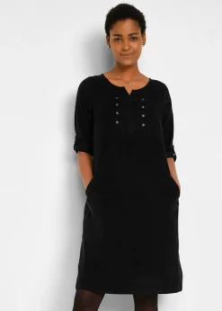 Best Vestido camisero de pana de algodón puro Mujer Vestidos