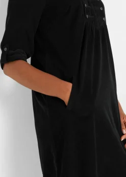 Best Vestido camisero de pana de algodón puro Mujer Vestidos