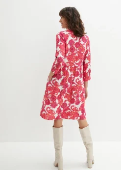 Hot Vestido camisero de viscosa fluida Mujer Vestidos