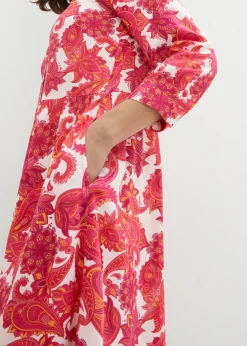 Hot Vestido camisero de viscosa fluida Mujer Vestidos