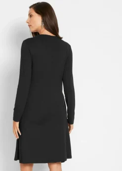 Online Vestido camisero de viscosa sostenible con aspecto doble Mujer Vestidos