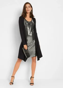 Online Vestido camisero de viscosa sostenible con aspecto doble Mujer Vestidos