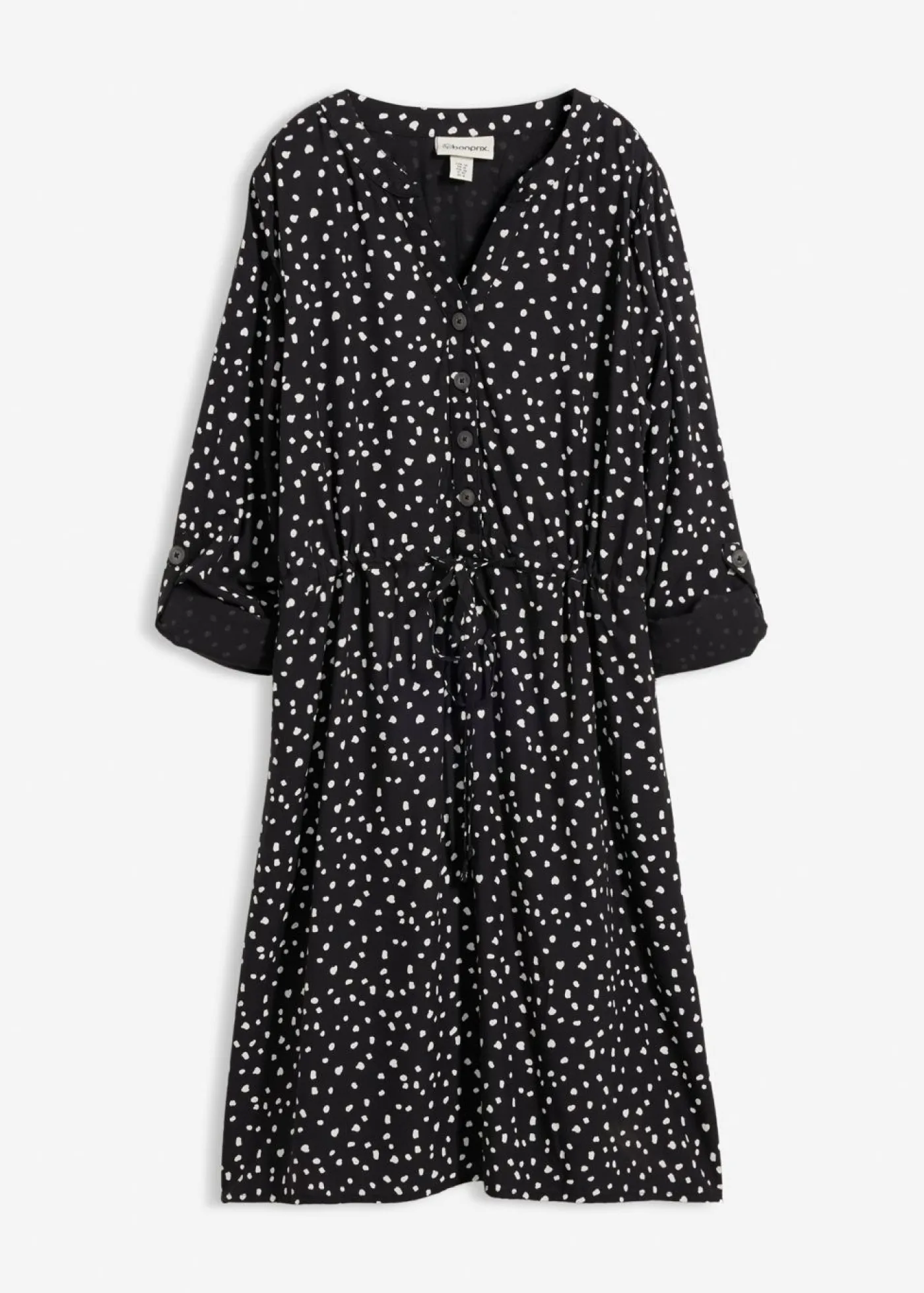 Clearance Vestido camisero de viscosa suave Mujer Vestidos