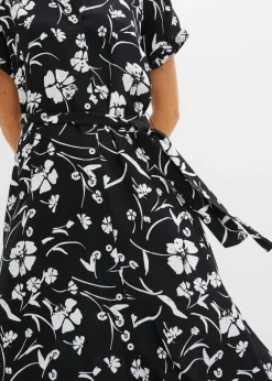 Vestido camisero de viscosa pura Mujer Vestidos|Novedades