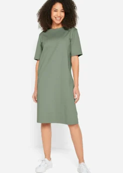 Outlet Vestido camisero holgado de algodón puro (2 unidades) Mujer Básicos|Vestidos