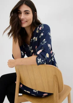 Best Vestido camisero premamá/de lactancia 2 en 1 de viscosa Mujer Premamá