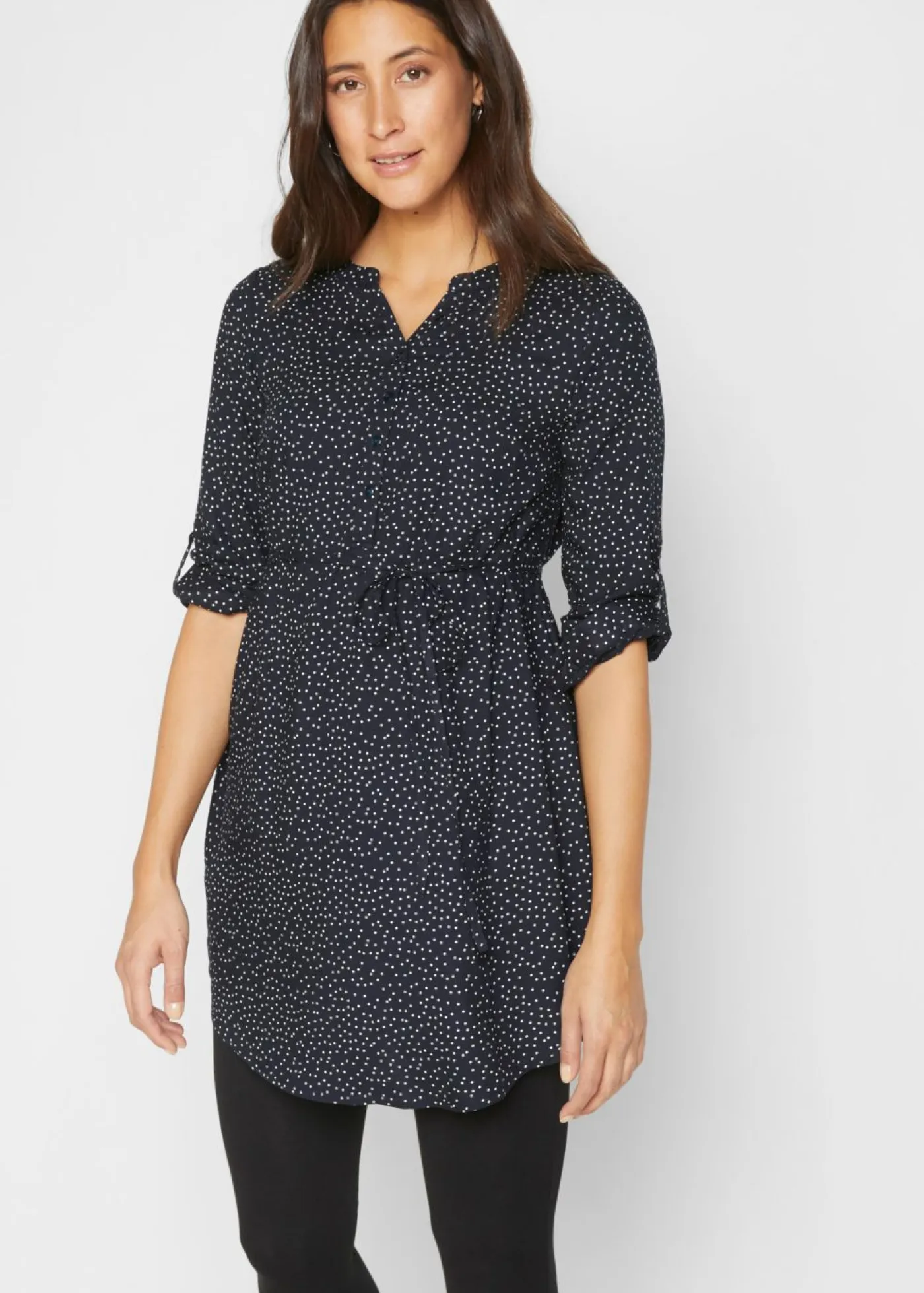 Discount Vestido camisero premamá/de lactancia 2 en 1 de viscosa fluida Mujer Premamá