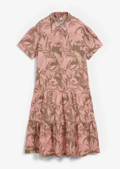 Clearance Vestido camisero tipo polo Mujer Vestidos