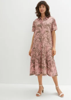 Clearance Vestido camisero tipo polo Mujer Vestidos