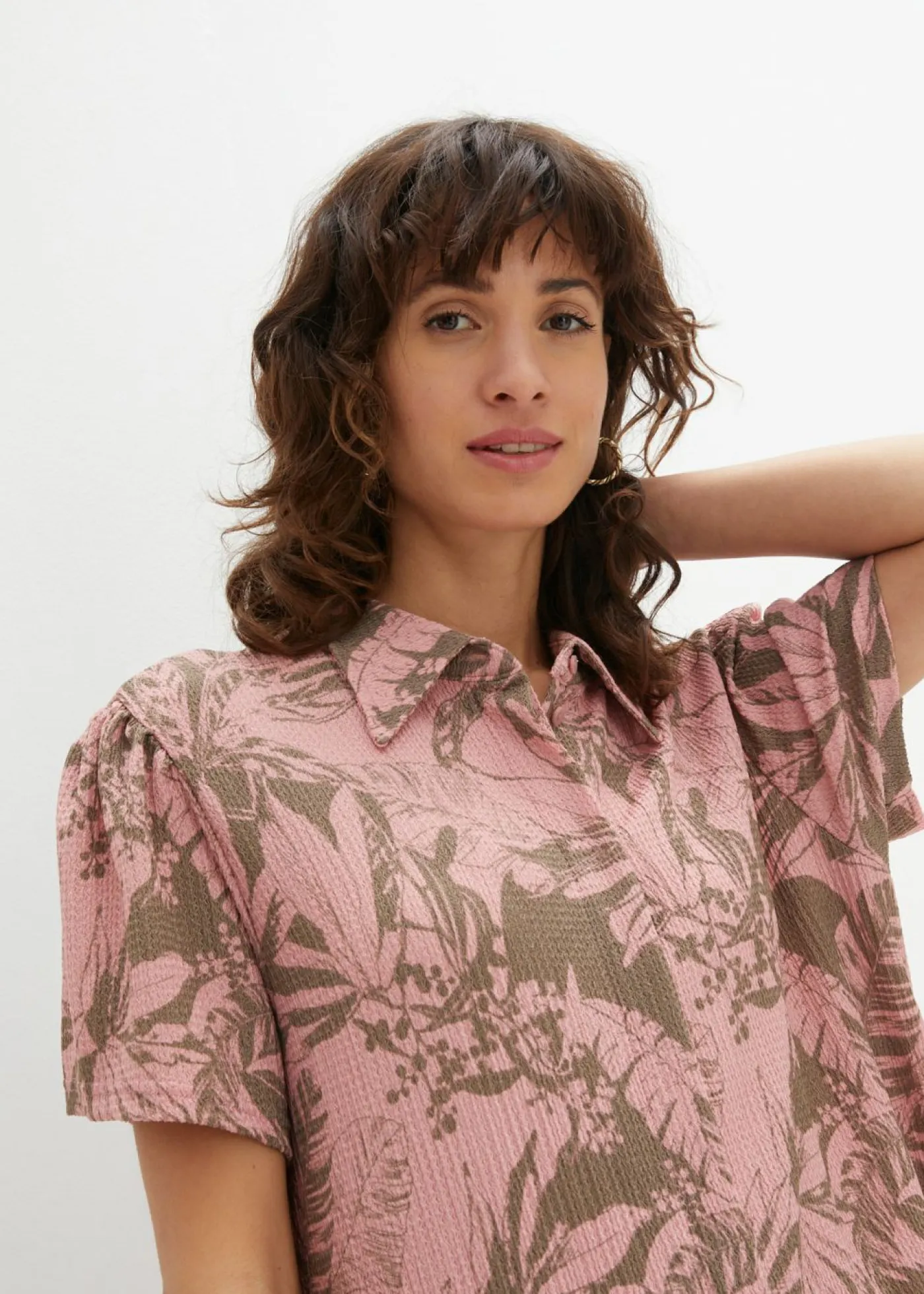 Clearance Vestido camisero tipo polo Mujer Vestidos