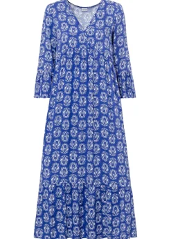 Vestido con aspecto de craftán Mujer Vestidos