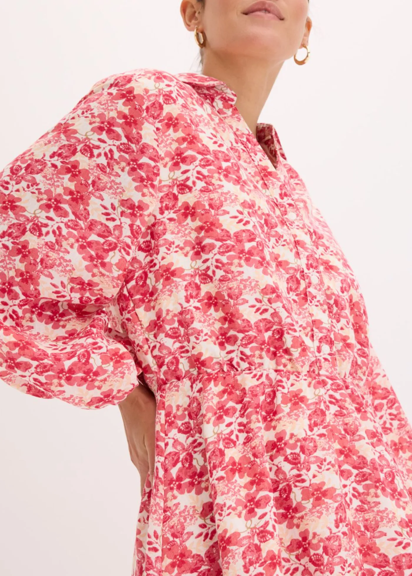 Sale Vestido con aspecto de lino Mujer Vestidos