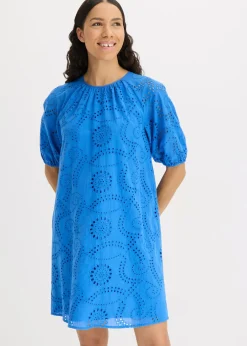 Best Vestido con bordado calado Mujer Vestidos