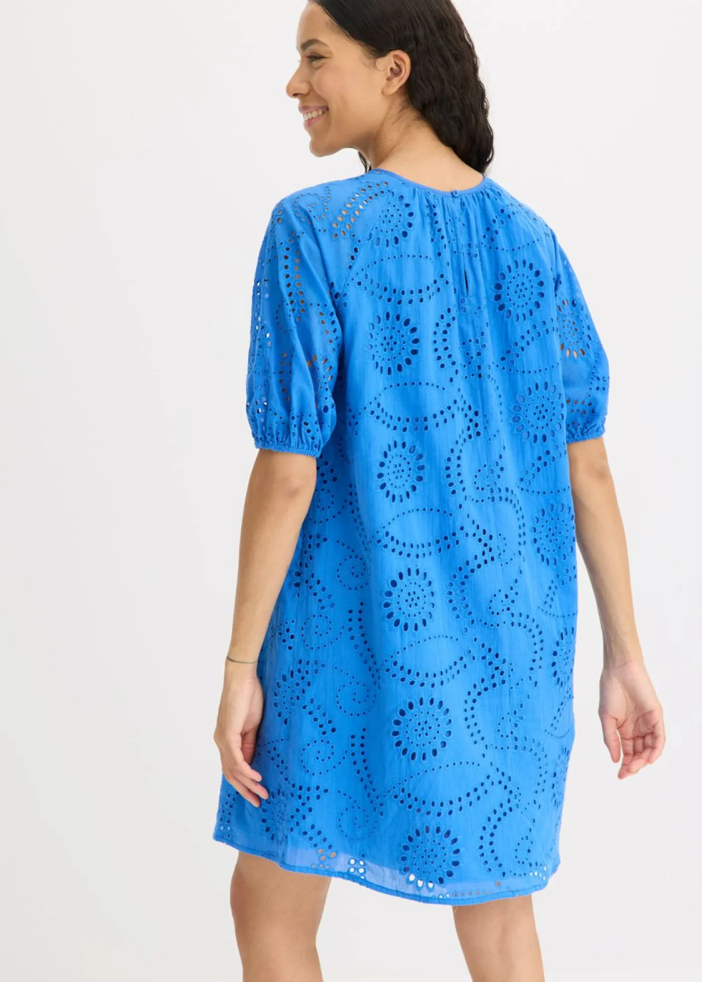 Best Vestido con bordado calado Mujer Vestidos